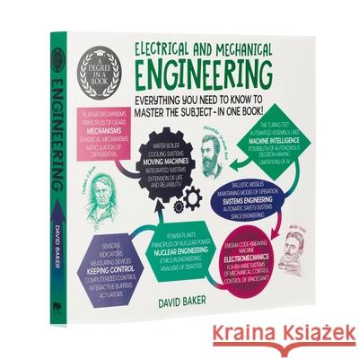 A Degree in a Book: Electrical and Mechanical Engineering: Everything You Need to Know to Master the Subject - In One Book! David Baker 9781839406676