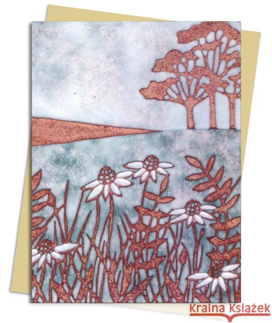 Janine Partington: Copper Foil Meadow Scene Greeting Card Pack: Pack of 6 Flame Tree Studio 9781839644931 Flame Tree Gift