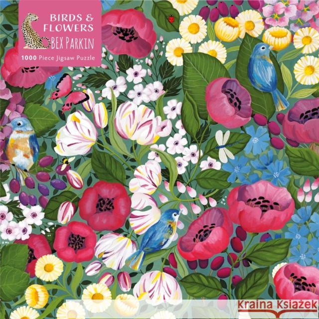 Adult Jigsaw Puzzle Bex Parkin: Birds & Flowers: 1000-Piece Jigsaw Puzzles Flame Tree Studio 9781839644955