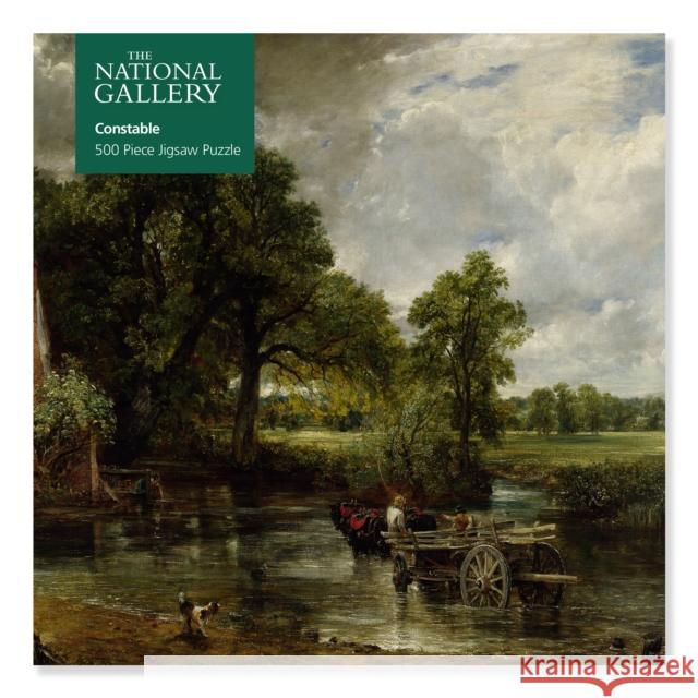 Adult Jigsaw Puzzle Ng: John Constable the Hay Wain (500 Pieces): 500-Piece Jigsaw Puzzles Flame Tree Studio 9781839647307 Flame Tree Gift