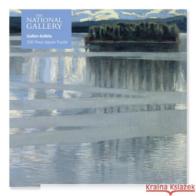 Adult Jigsaw Puzzle National Gallery: Lake Keitele by Akseli Gallen-Kallela (500 Pieces): 500-Piece Jigsaw Puzzles Flame Tree Studio 9781839647321 Flame Tree Gift