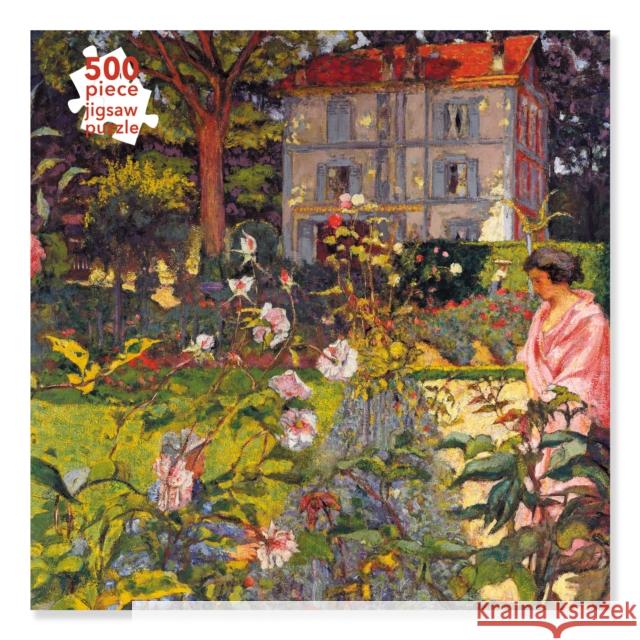 Adult Jigsaw Puzzle Edouard Vuillard: Garden at Vaucresson, 1920 (500 Pieces): 500-Piece Jigsaw Puzzles Flame Tree Studio 9781839648427 Flame Tree Gift