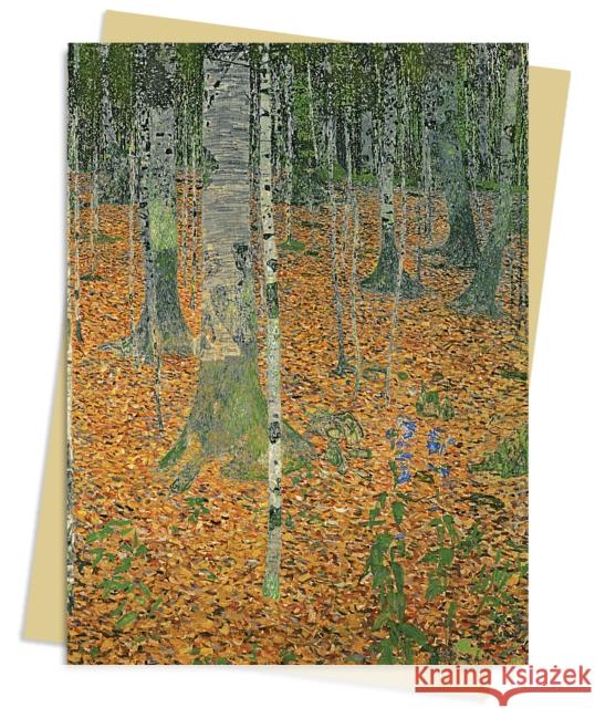 Gustav Klimt: The Birch Wood Greeting Card Pack: Pack of 6 Flame Tree Studio 9781839648441 Flame Tree Gift