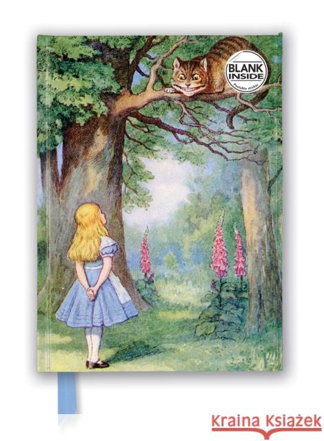 John Tenniel: Alice and the Cheshire Cat (Foiled Blank Journal) Flame Tree Studio 9781839648588 Flame Tree Publishing