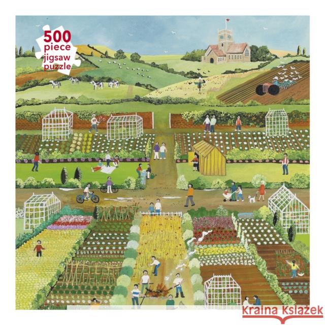 Adult Jigsaw Puzzle Judy Joel: Allotments, 2012 (500 Pieces): 500-Piece Jigsaw Puzzles Flame Tree Studio 9781839648991 Flame Tree Gift