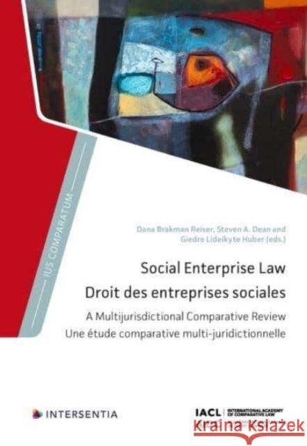 Social Enterprise Law: A Multijurisdictional Comparative Review  9781839704116 Intersentia Ltd