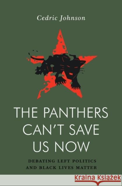 The Panthers Can't Save Us Now: Debating Left Politics and Black Lives Matter Cedric Johnson 9781839766305 Verso Books