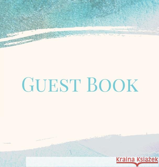 Guest Book for vacation home (hardcover) Lulu and Bell 9781839900662