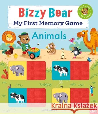 Bizzy Bear: My First Memory Game Book: Animals Camilla (Editorial Director) Reid 9781839944864