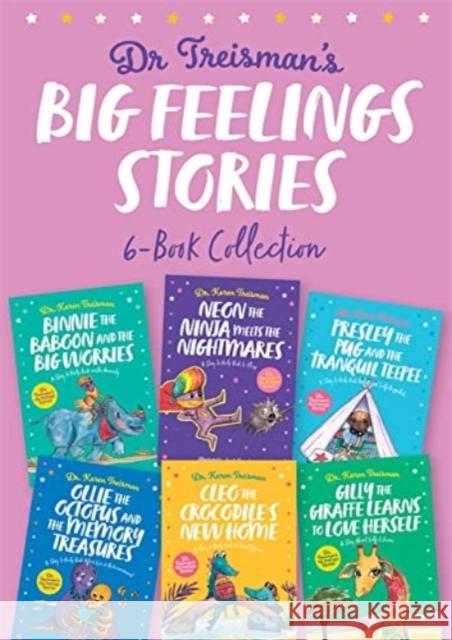 Dr. Treisman's Big Feelings Stories: 6-Book Collection Dr. Karen, Clinical Psychologist, trainer, & author Treisman 9781839973741