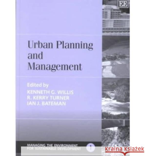 Urban Planning and Management  9781840642193 Edward Elgar Publishing Ltd