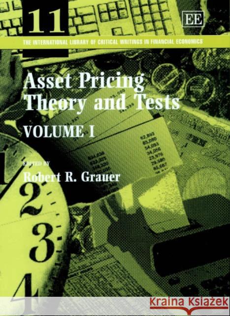 Asset Pricing Theory and Tests  9781840644739 Edward Elgar Publishing Ltd