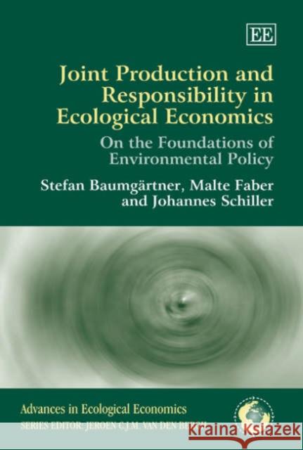 Joint Prod & Ecological ECS  9781840648720 Edward Elgar Publishing Ltd