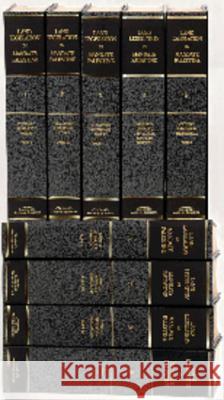 Land Legislation in Mandate Palestine 9 Volume Hardback Set Including Boxed Maps Martin Bunton 9781840972603