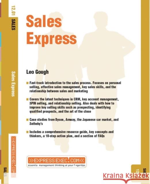 Sales Express: Sales 12.1 Gough, Leo 9781841124544 JOHN WILEY AND SONS LTD