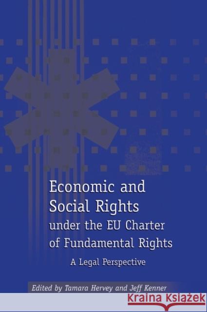 Economic and Social Rights Under the Eu Charter of Fundamental Rights: A Legal Perspective Hervey, Tamara K. 9781841130958 Hart Publishing (UK)