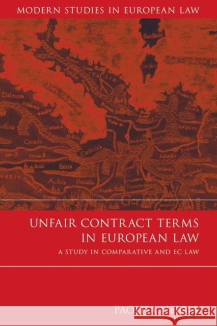 Unfair Contract Terms in European Law: A Study in Comparative and EC Law Nebbia, Paolisa 9781841135946 Hart Publishing