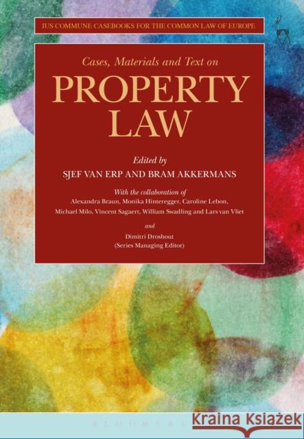 Cases, Materials and Text on Property Law Sjef Van Erp 9781841137506