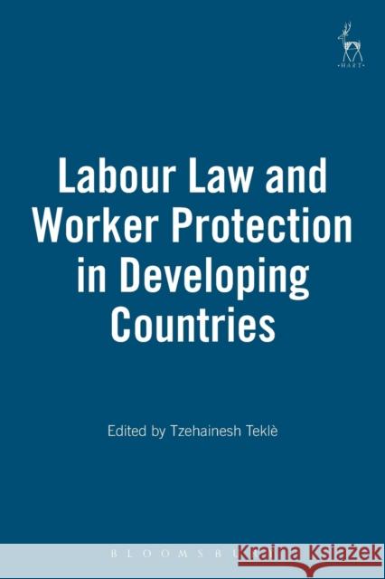 Labour Law and Worker Protection in Developing Countries Tzehainesh