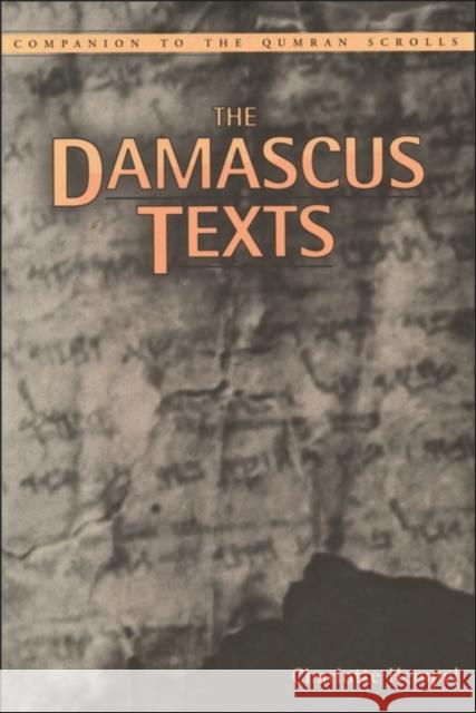 Damascus Texts Hempel, Charlotte 9781841270555 Sheffield Academic Press