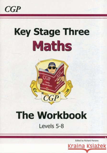 KS3 Maths Workbook - Higher (answers sold separately) CGP Books 9781841460390 Coordination Group Publications Ltd (CGP)