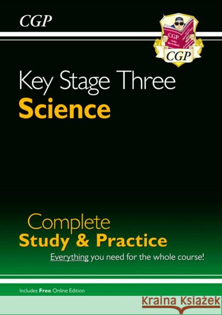 New KS3 Science Complete Revision & Practice - Higher (includes Online Edition, Videos & Quizzes) CGP Books 9781841463858 Coordination Group Publications Ltd (CGP)