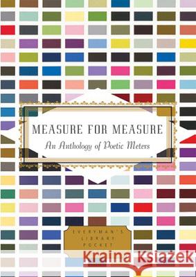 Measure For Measure Annie Finch 9781841598000