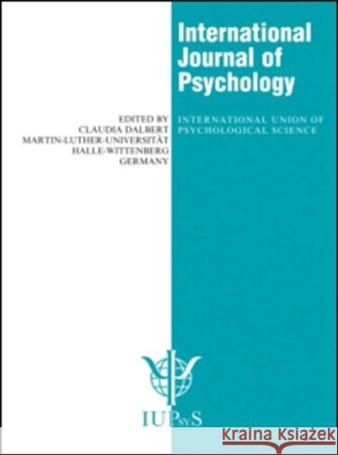 Neuropsychological Functions Across the World: A Special Issue of the International Journal of Psychology Ostrosky-Solis, Feggy 9781841698076