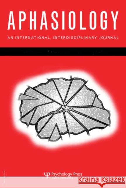 Dysgraphia: Cognitive Processes, Remediation, and Neural Substrates: A Special Issue of Aphasiology Beeson, Pelagie 9781841699486 Taylor & Francis