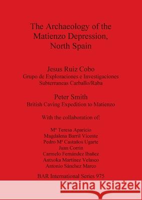 Archaeology of the Matienzo Depression, North Spain Ruiz Cobo, Jesus 9781841711836