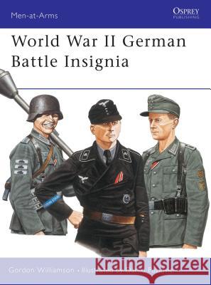 World War II German Battle Insignia Gordon Williamson 9781841763521