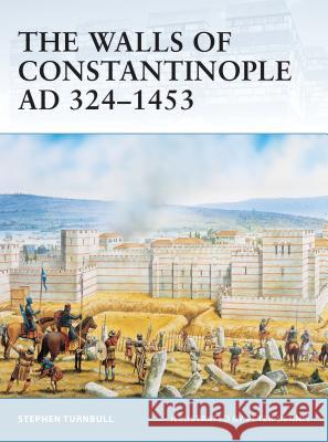 The Walls of Constantinople Ad 324-1453 Turnbull, Stephen 9781841767598 0