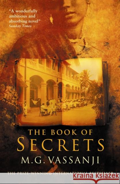 The Book Of Secrets M.G. Vassanji 9781841956862 Canongate Books