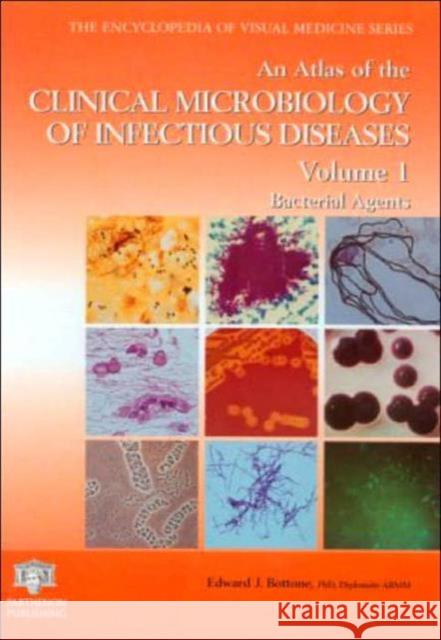 An Atlas of the Clinical Microbiology of Infectious Diseases, Volume 1: Bacterial Agents Bottone, Edward J. 9781842142196 Taylor & Francis Group