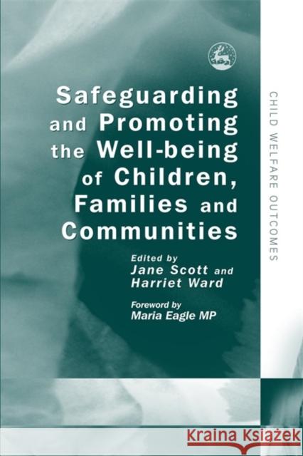 Safeguarding and Promoting the Well-Being of Children, Families and Communities Scott, Jane 9781843101413