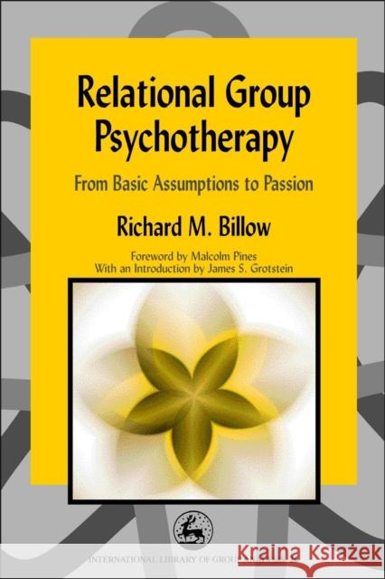Relational Group Psychotherapy: From Basic Assumptions to Passion Billow, Richard 9781843107392 Jessica Kingsley Publishers