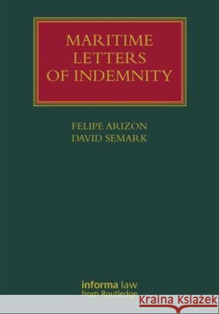 Maritime Letters of Indemnity  9781843119524 Lloyd's List