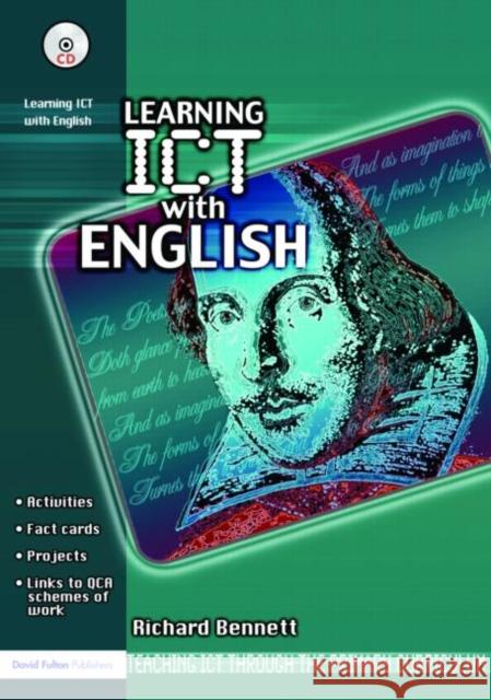 Learning Ict with English: Teaching Ict Through the Primary Curriculum Bennett, Richard 9781843123095