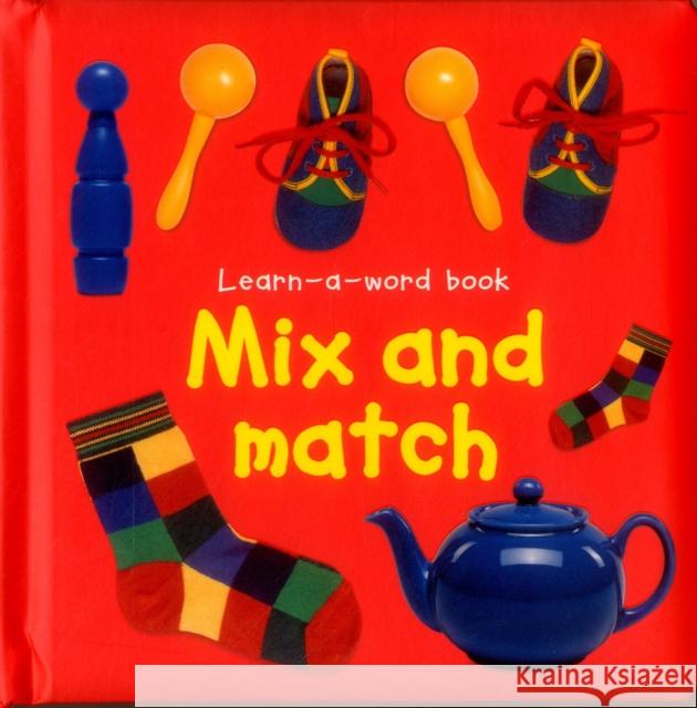 Learn-a-word Book: Mix and Match Tuxworth Nicola 9781843228622 Armadillo