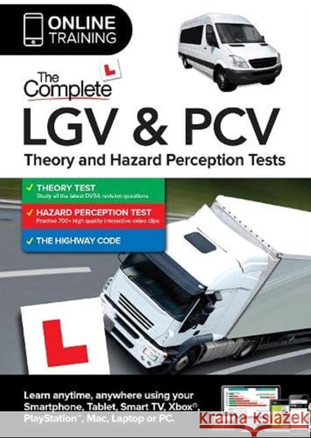 The Complete LGV & PCV Theory & Hazard Perception Tests (Online Subscription) Driving Test Success 9781843265115 Focus Multimedia Ltd