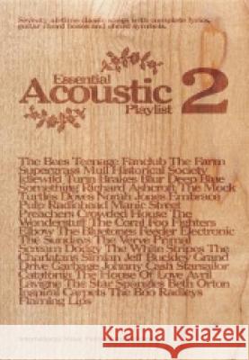 ESSENTIAL ACCOUSTIC PLAYLIST 2 Accoustic Playlist 2 Essential 9781843284116 FABER MUSIC LTD