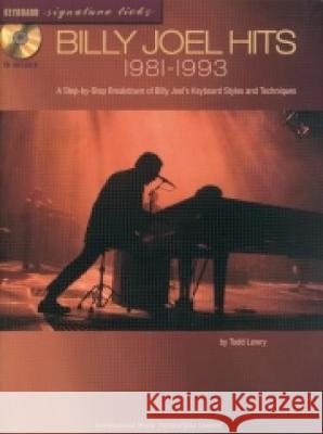 Imp-Billy Joel Keyboard Sig Licks 1981-93  9781843285359 Hal Leonard Publishing Corporation