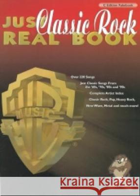 JUST CLASSIC ROCK REAL BOOK C EDITION  9781843286448 FABER MUSIC