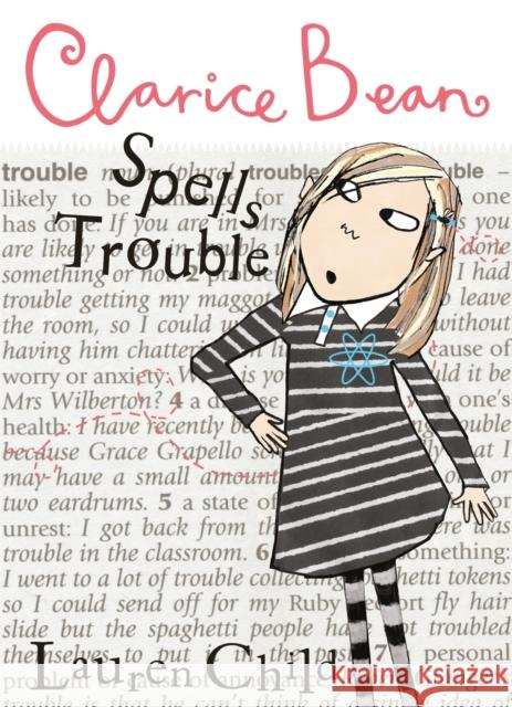 Clarice Bean Spells Trouble Lauren Child 9781843628583 Hachette Children's Group