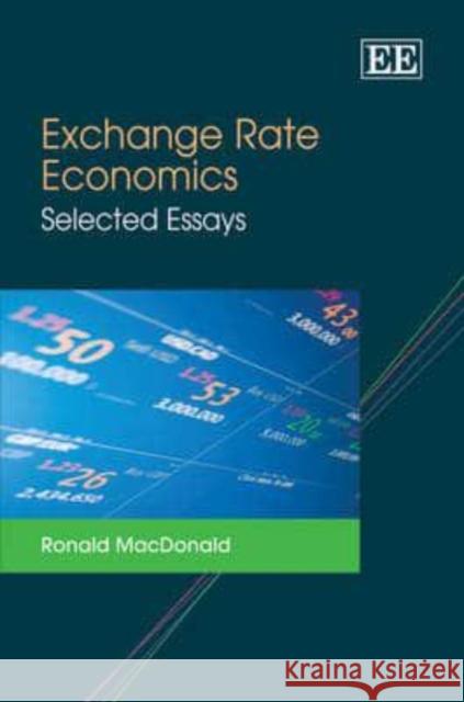 Exchange Rate Economies Ronald MacDonald 9781843761983