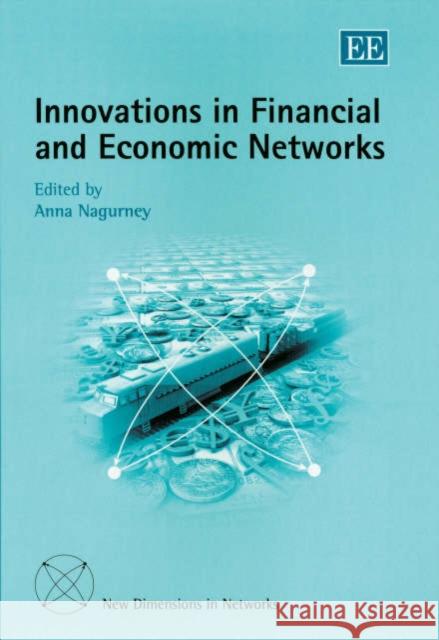 Innovations in Financial and Economic Networks Anna Nagurney 9781843764151 Edward Elgar Publishing Ltd