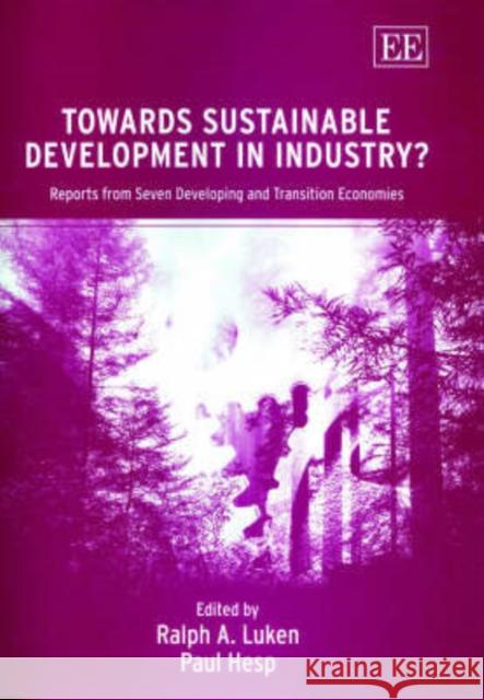 Towards Sustainable Development in Industry?: Reports from Seven Developing and Transition Economies  9781843764632 Edward Elgar Publishing Ltd