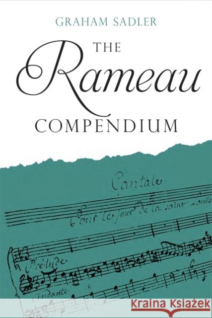 The Rameau Compendium Graham Sadler 9781843839057