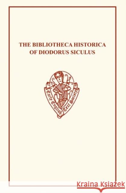 Bibliotheca Historica I Salter, F. M. 9781843841074 Early English Text Society
