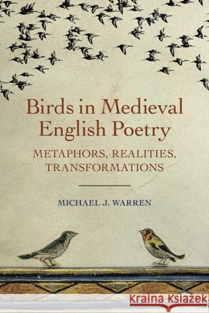 Birds in Medieval English Poetry: Metaphors, Realities, Transformations Michael J. Warren 9781843845089 Boydell & Brewer